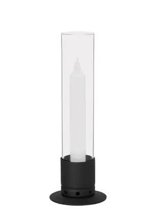 Ljusstake liten - Matt svart