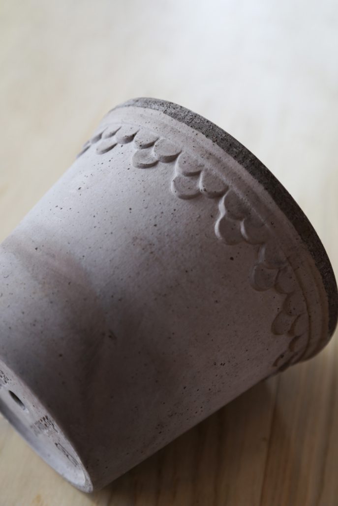 Köpenhamn Kruka Ø21 Grå inkl Fat 1