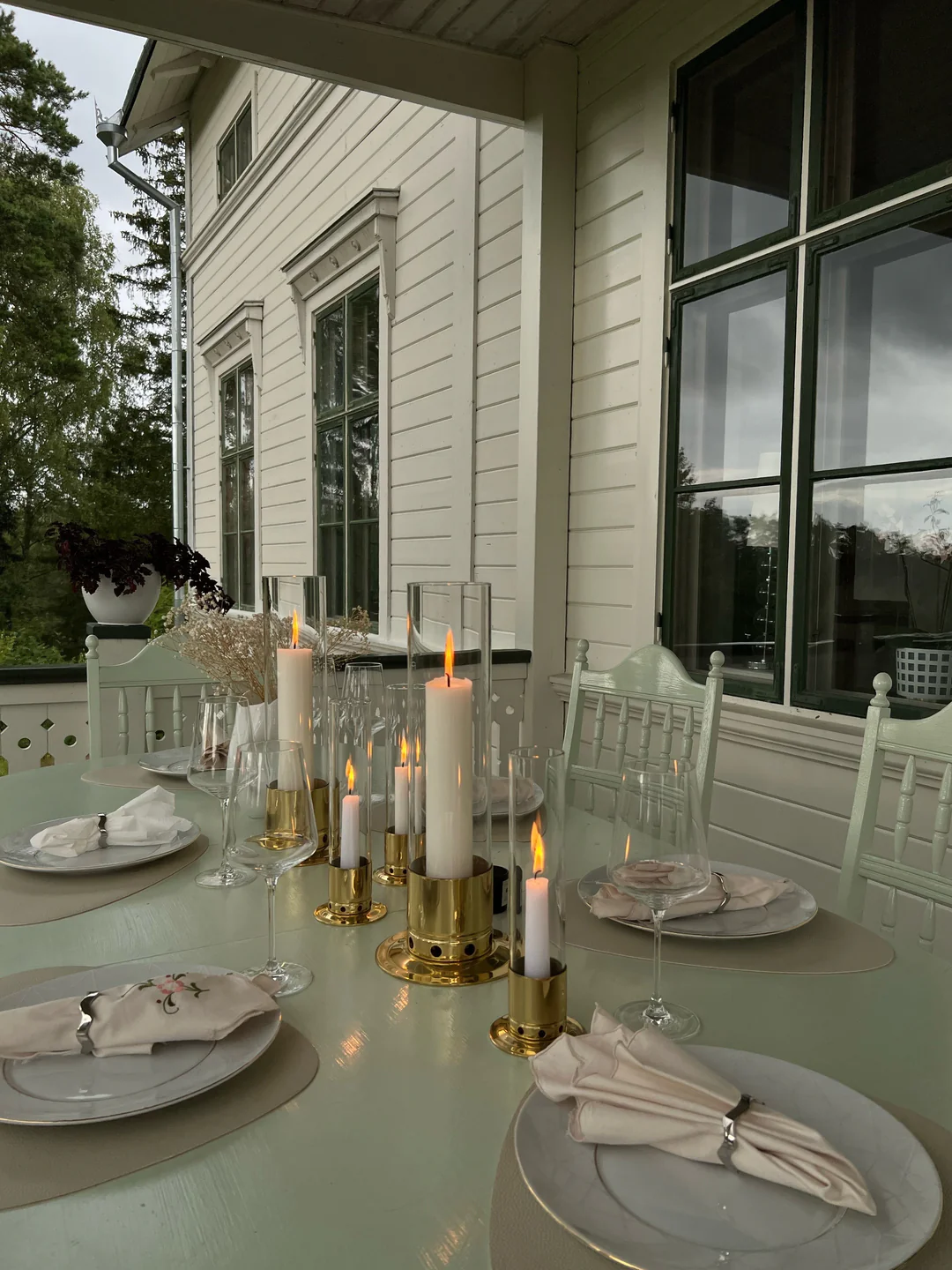 Ljusstake Kattvik Mässing liten 2