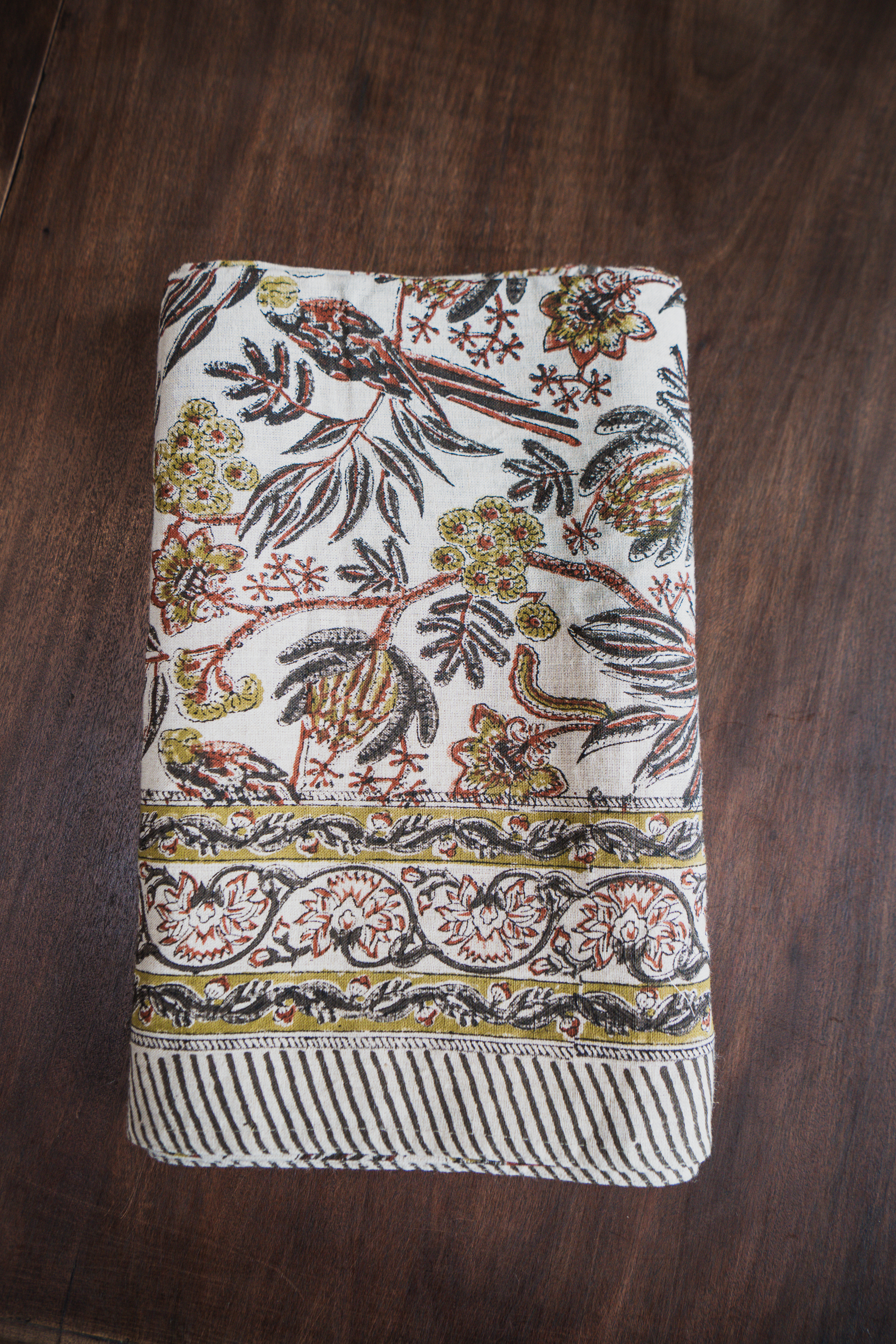 Duk Linne - Parrot - Rust 150x230cm
