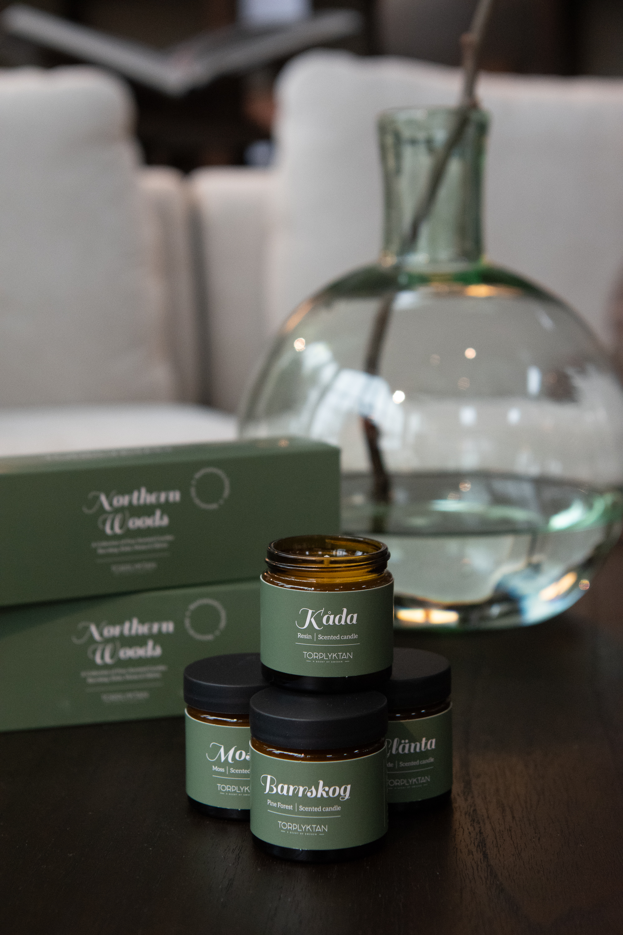 Doftljus Northern Woods 4-pack 