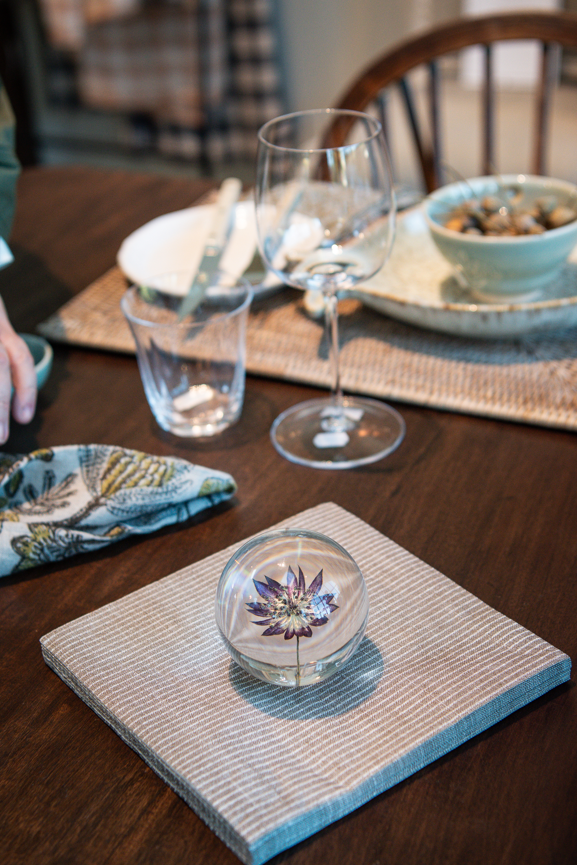 Pappersvikt Blume Purple 2