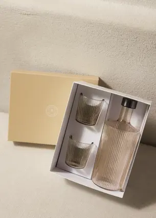 Gift set - Bells 1 flaska + 2 glas