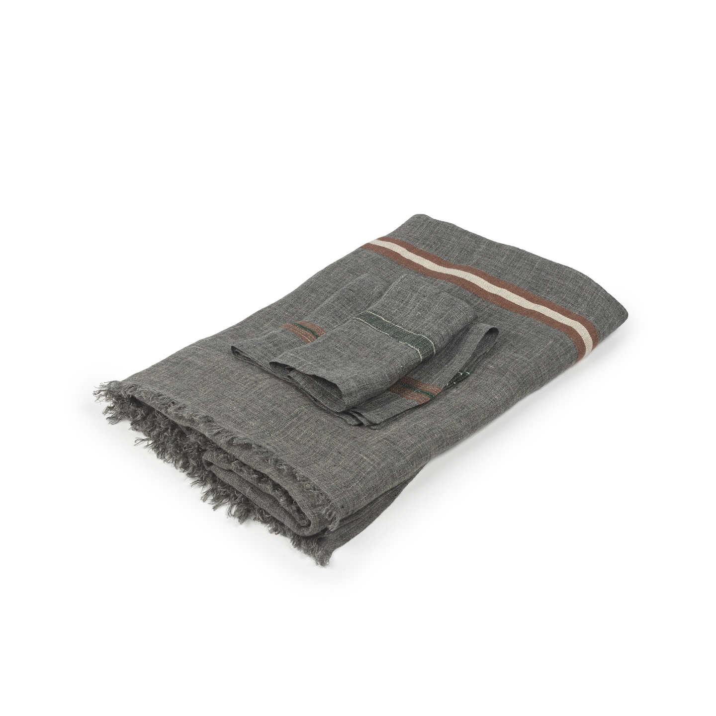 Duk Arlo Piece de Lin Stripe 160x325 cm