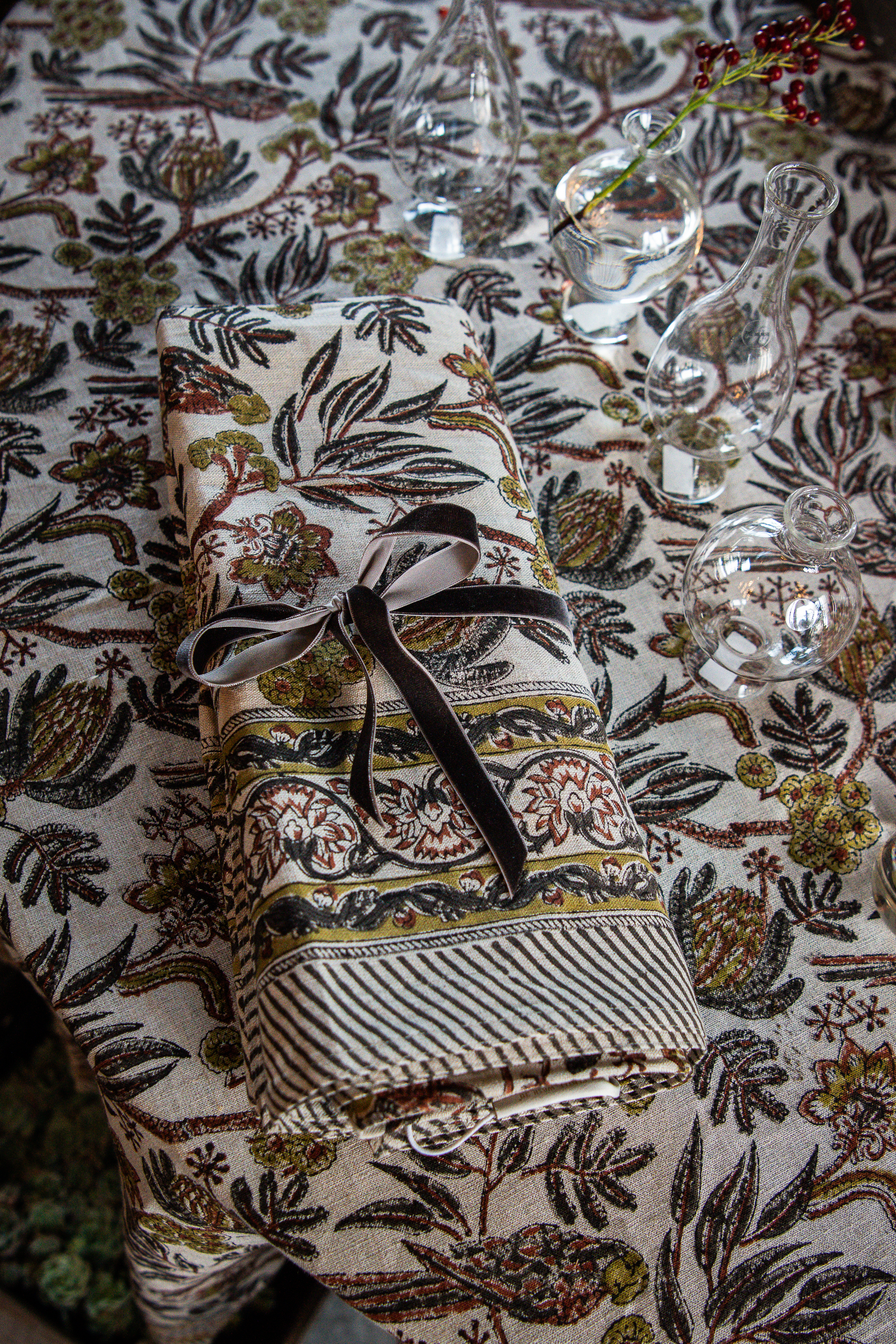 Duk Linne Parrot Rust 150x230cm