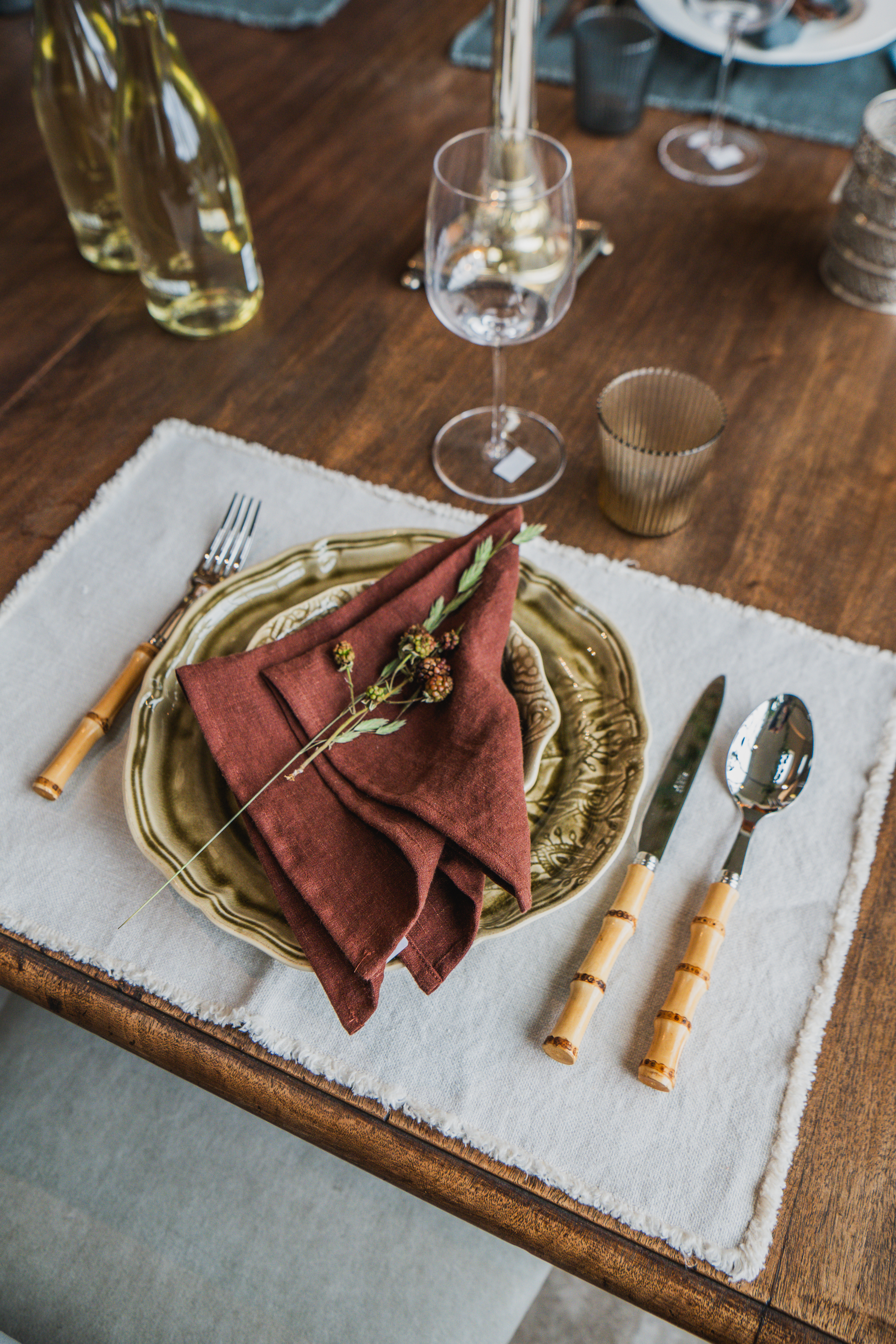 Underlägg Pacific Place mat Beige 35X50 cm 