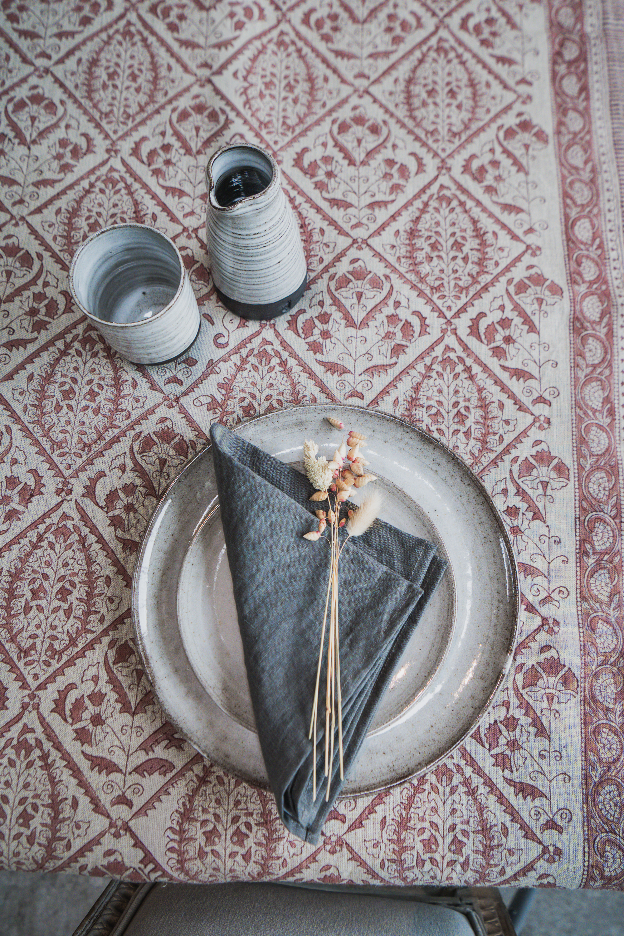 Duk Linne - Jaipur - Old Rose 150x350cm