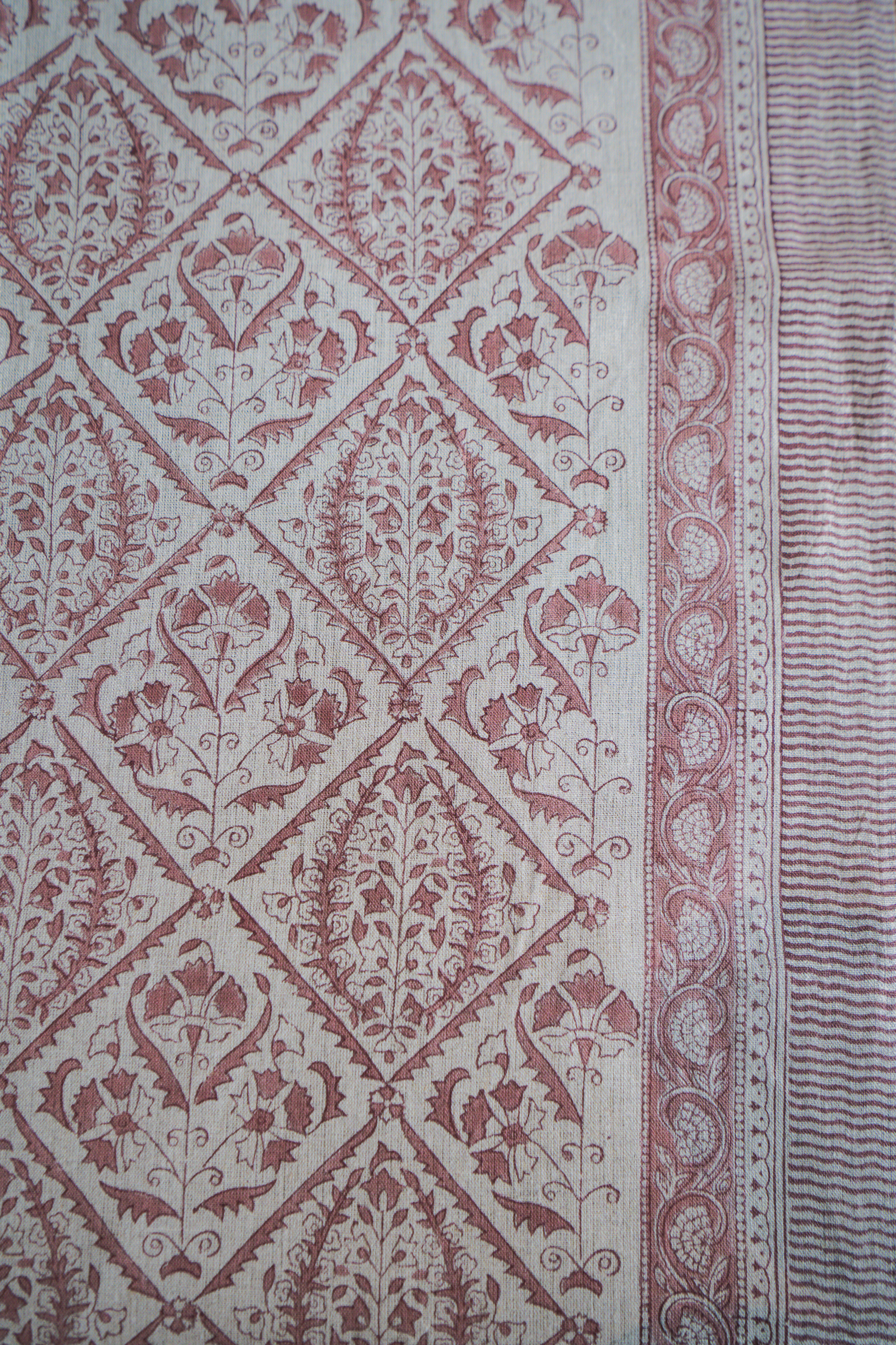 Duk Linne - Jaipur - Old Rose 150x230 cm 2