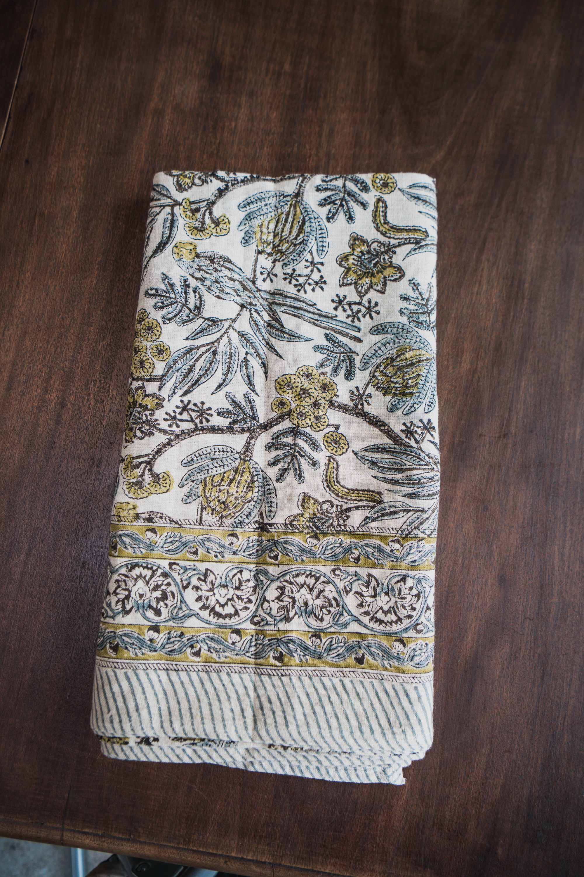 Duk Linne - Parrot - Blue 150x230cm
