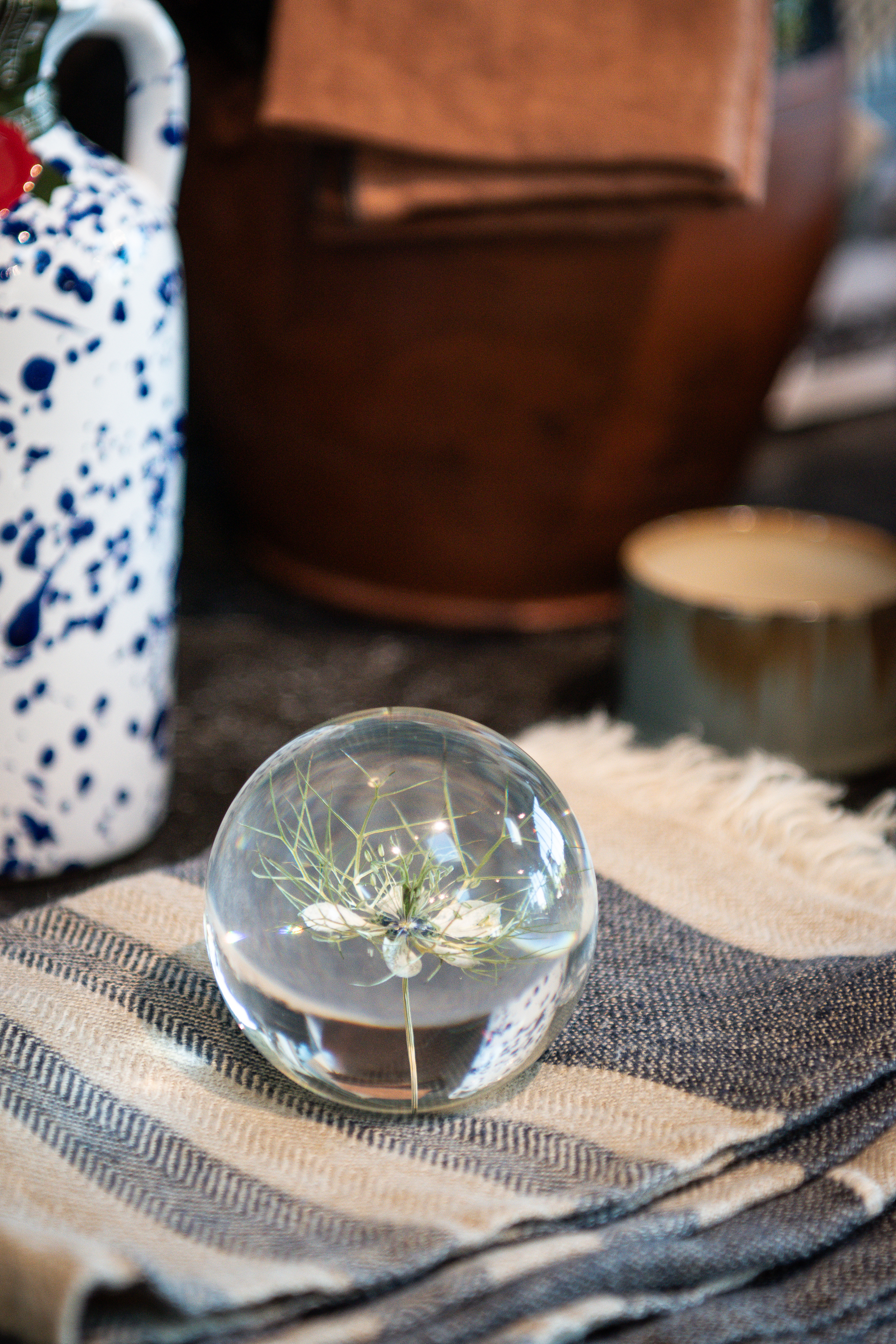 Pappersvikt Flor White 2