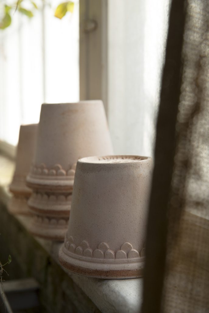 Köpenhamn Kruka Ø14 Rosa inkl Fat 1