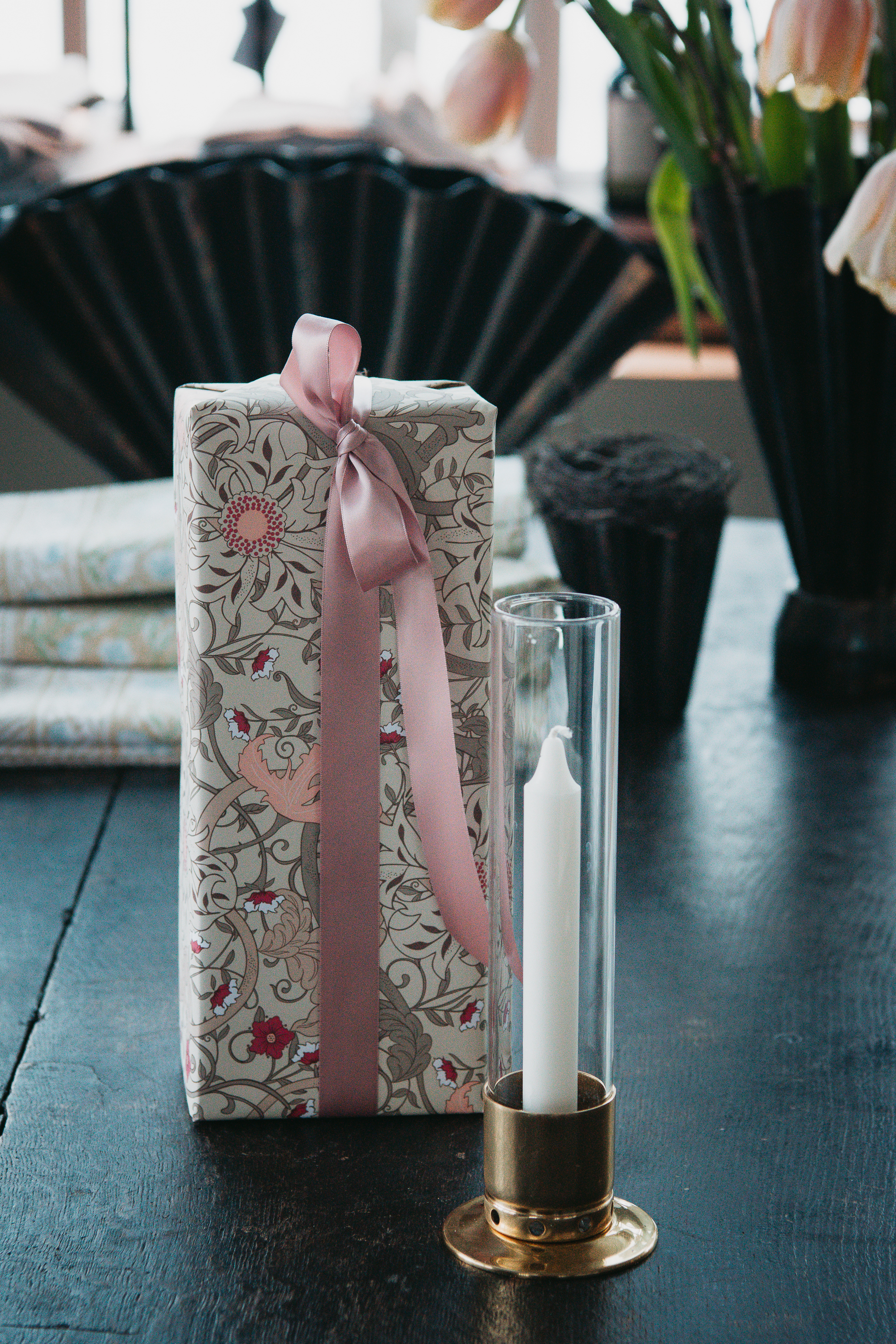 Ljusstake Kattvik Mässing liten