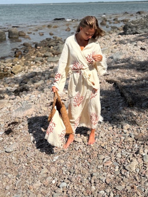 Kaftan Corallium One size