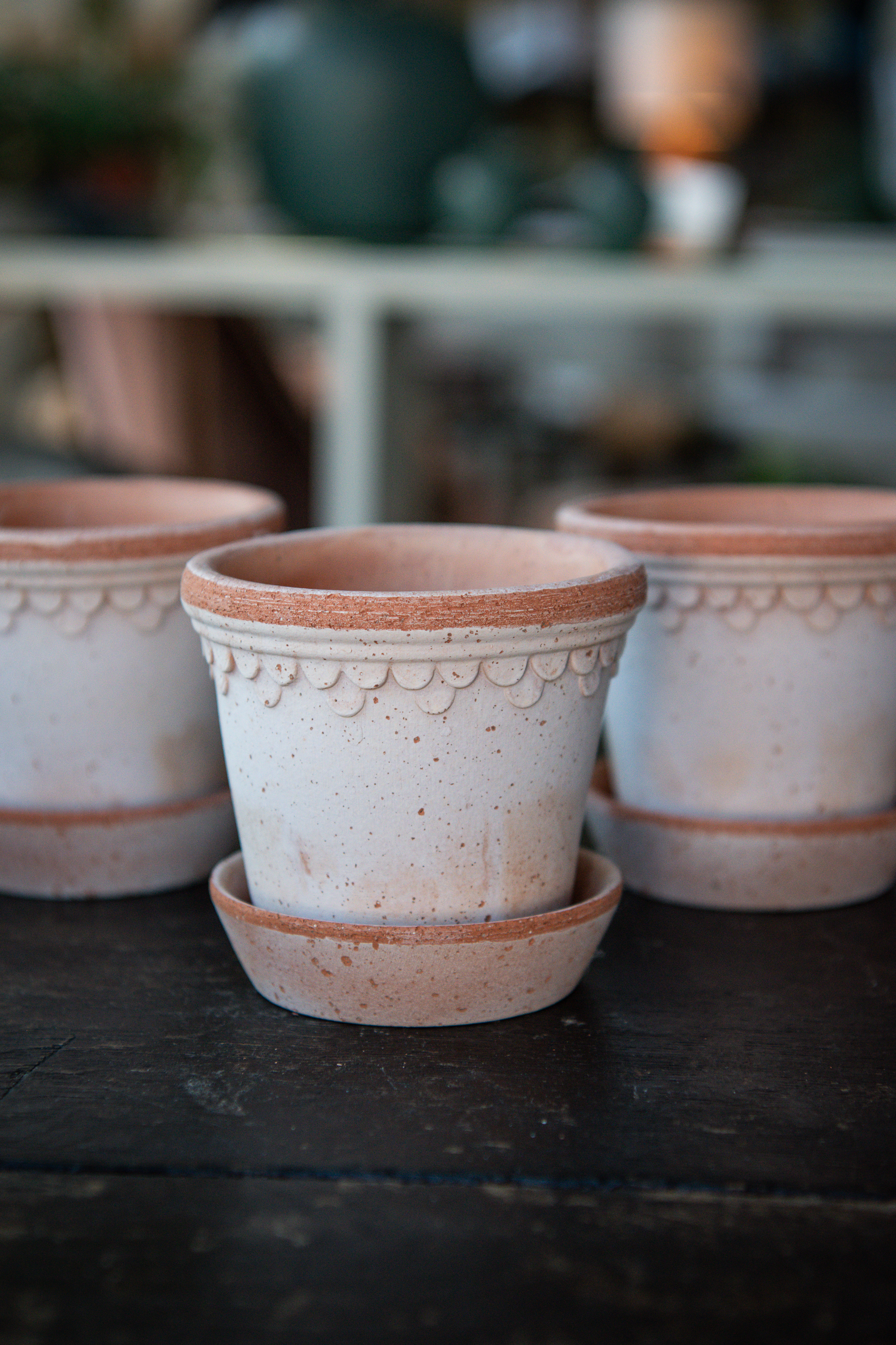 Köpenhamn Kruka Ø10 3-pack Rosa inkl Fat  1