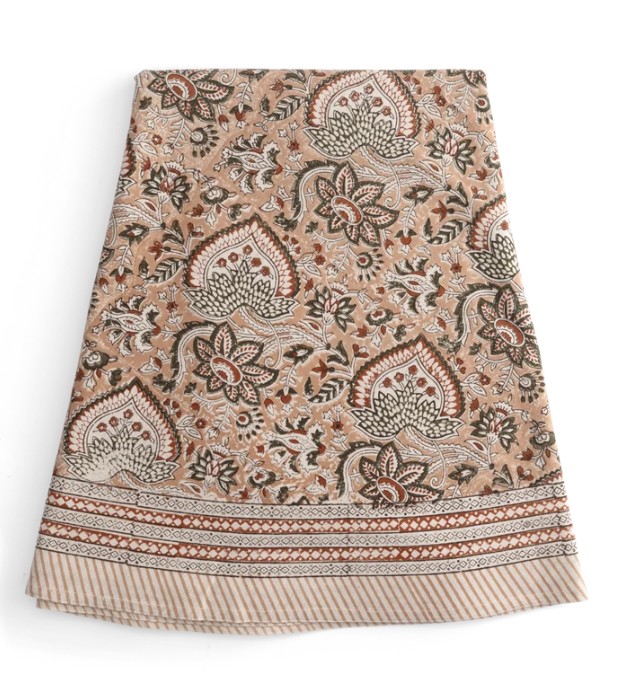 Duk Linne - Parrot - Dusty Peach Rund 220cm