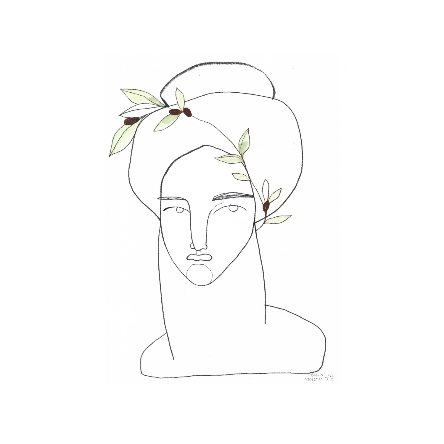 Art Paper - Un bouquet Olivia Sara N Bergman 1