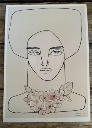 Art Paper- Un bouquet Hortensia